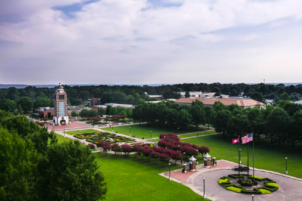 Aerial View of Campus