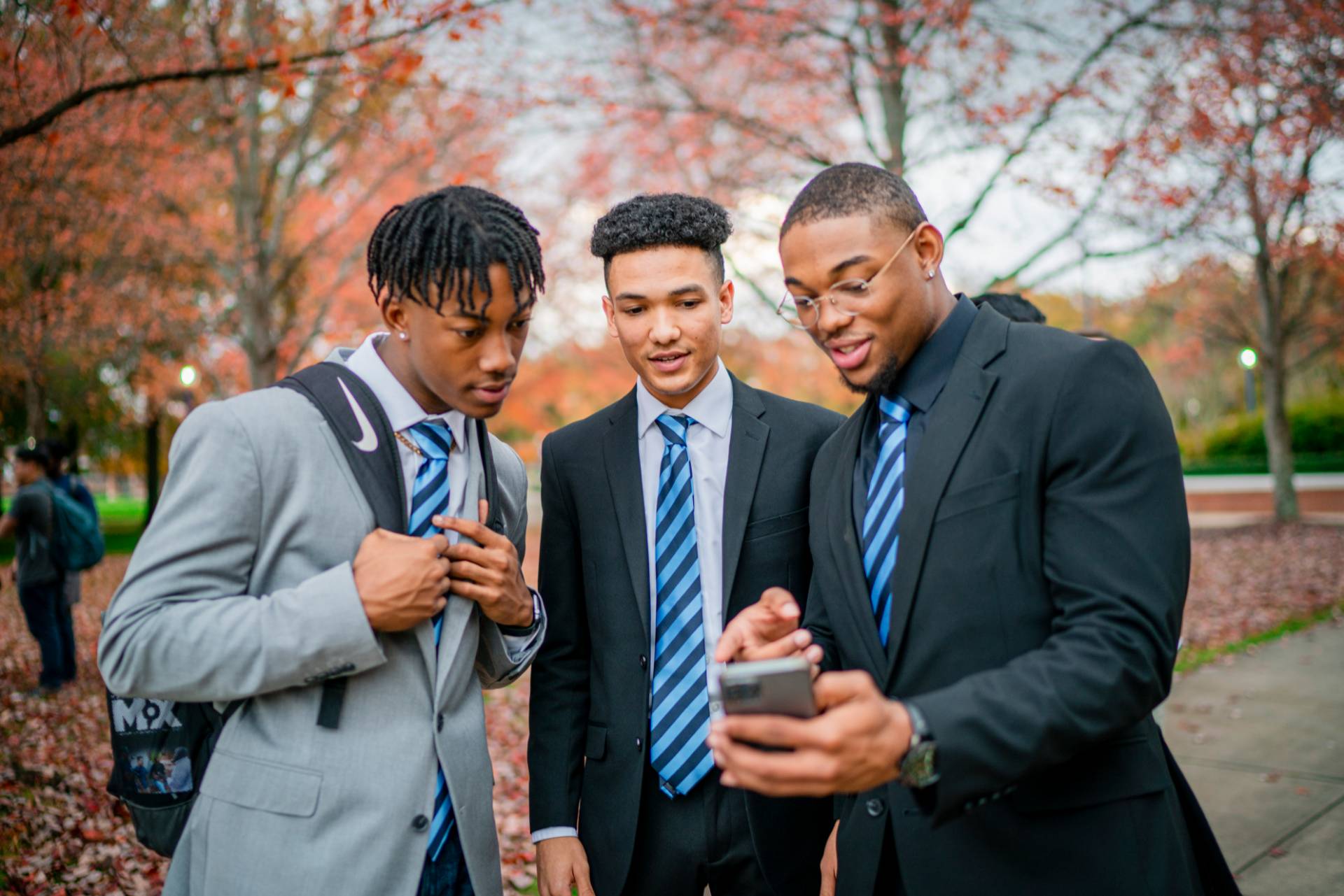 Three men in suits
