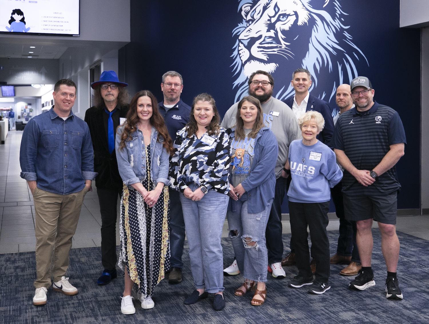 the 2026 alumni award winners pose for a photo