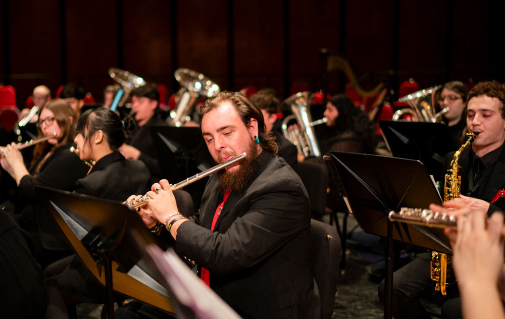 UAFS students perform during a Stacey Jones Season of Entertainment concert