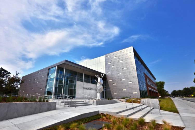 Outside image of Windgate Art & Design building